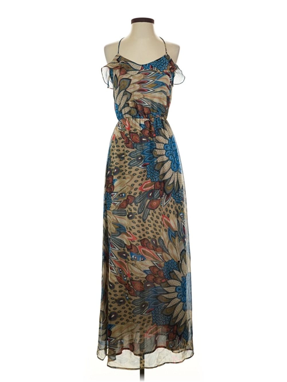Eclair Maxi dress, sz Lg